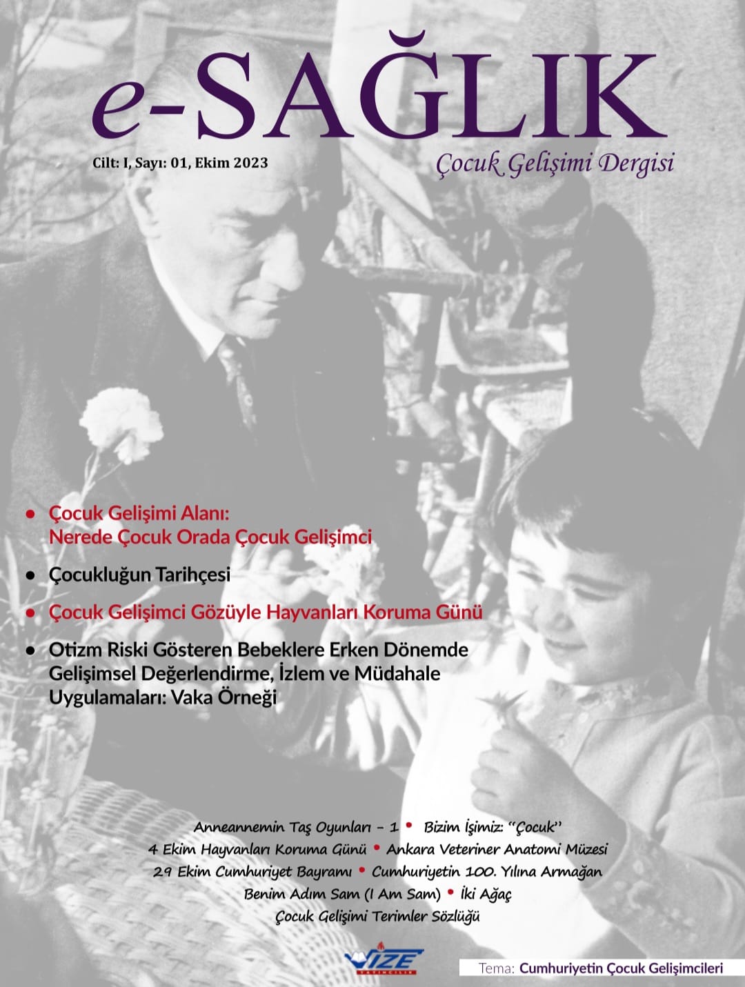 e-sağlık çocuk gelişimi dergisi